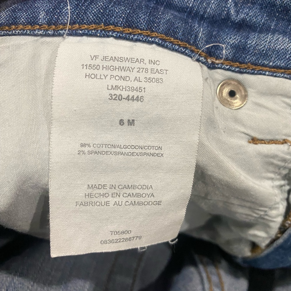 Lee Riveted Ultimate 5 Straight Leg Jeans – Women’s Size 6M-201 - Picture 7 of 7